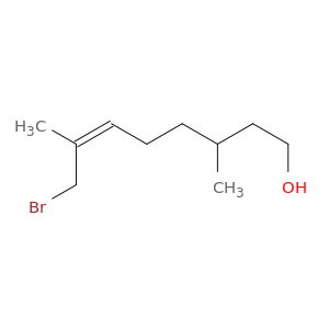 6-Octen-1-ol, 8-bromo-3,7-dimethyl-, (Z)-