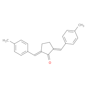Cyclopentanone, 2,5-bis[(4-methylphenyl)methylene]-, (E,E)-