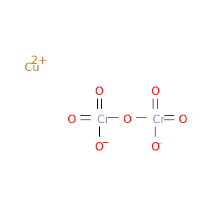 铬酸(H2Cr2O7),铜(2+)盐(1：1)