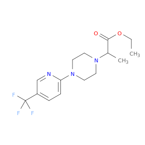 1-Piperazineaceticacid, a-methyl-4-[5-(trifluoromethyl)-2-pyridinyl]-,ethyl ester