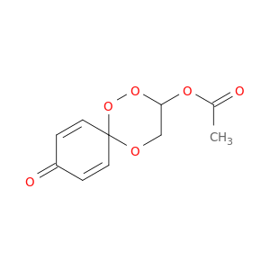 1,2,5-Trioxaspiro[5.5]undeca-7,10-dien-9-one, 3-(acetyloxy)-