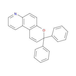 3H-Pyrano[3,2-f]quinoline, 3,3-diphenyl-
