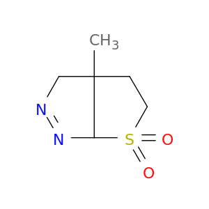 3H-Thieno[2,3-c]pyrazole, 3a,4,5,6a-tetrahydro-3a-methyl-, 6,6-dioxide