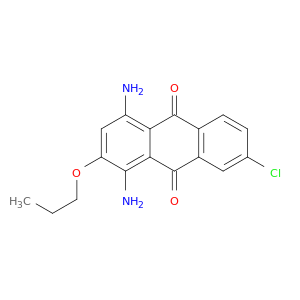 9,10-Anthracenedione, 1,4-diamino-7-chloro-2-propoxy-