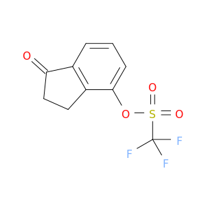 Methanesulfonic acid, trifluoro-, 2,3-dihydro-1-oxo-1H-inden-4-yl ester
