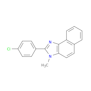 3H-Naphth[1,2-d]imidazole, 2-(4-chlorophenyl)-3-methyl-