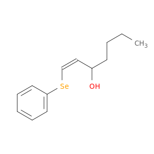 1-Hepten-3-ol, 1-(phenylseleno)-, (Z)-
