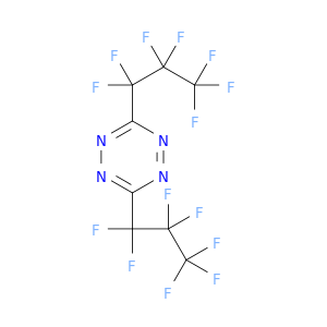 1,2,4,5-Tetrazine, 3,6-bis(heptafluoropropyl)-