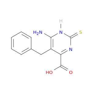 4-Pyrimidinecarboxylicacid, 6-amino-1,2-dihydro-5-(phenylmethyl)-2-thioxo-