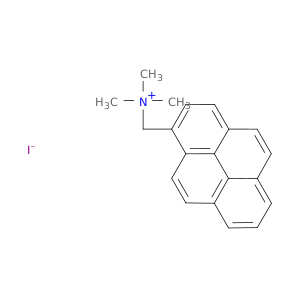 1-Pyrenemethanaminium, N,N,N-trimethyl-, iodide