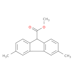 methyl 3,6-dimethyl-9H-fluorene-9-carboxylate