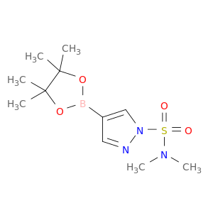 4-(4,4,5,5-四甲基-[1,3,2]二氧杂硼杂环戊烷-2-基)-吡唑-1-磺酸二甲基酰胺