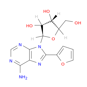 Adenosine, 8-(2-furanyl)-