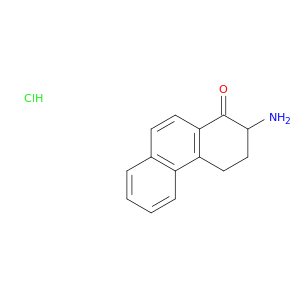 1(2H)-Phenanthrenone, 2-amino-3,4-dihydro-, hydrochloride