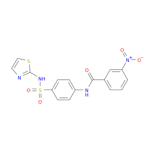 Benzamide, 3-nitro-N-[4-[(2-thiazolylamino)sulfonyl]phenyl]-