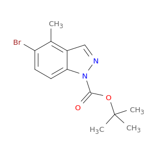 1-Boc-4-甲基-5-溴-1H-吲唑