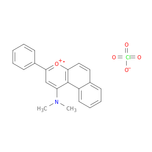 Naphtho[2,1-b]pyrylium, 1-(dimethylamino)-3-phenyl-, perchlorate