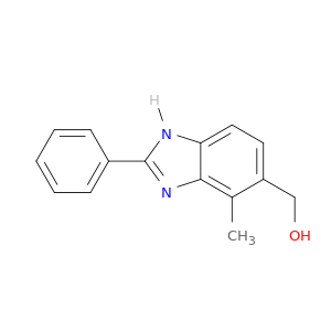 1H-Benzimidazole-5-methanol, 4-methyl-2-phenyl-