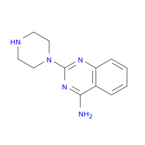 4-Quinazolinamine, 2-(1-piperazinyl)-