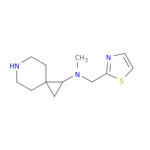 N-Methyl-N-(1,3-thiazol-2-ylmethyl)-6-azaspiro[2.5]octan-1-amine
