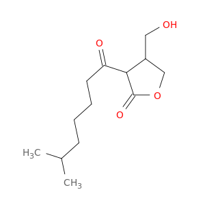 2(3H)-Furanone, dihydro-4-(hydroxymethyl)-3-(6-methyl-1-oxoheptyl)-