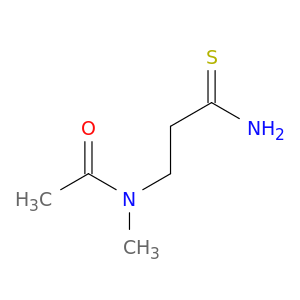 N-(2-Carbamothioylethyl)-N-methylacetamide
