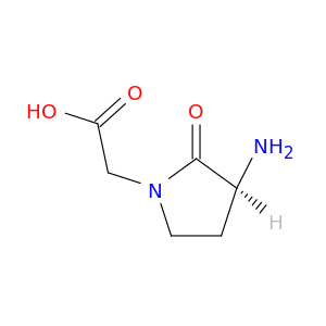 1-Pyrrolidineaceticacid, 3-amino-2-oxo-, (3S)-