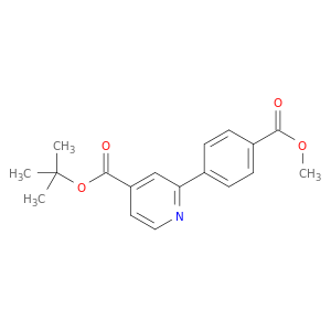 4-吡啶羧酸,2-[4-(甲氧基羰基)苯基]-,1,1-二甲基乙酯
