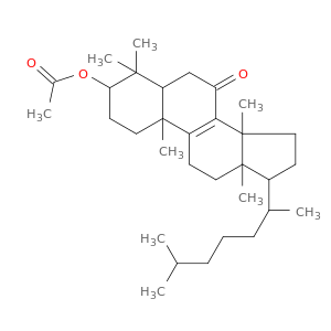 [4,4,10,13,14-pentamethyl-17-(6-methylheptan-2-yl)-7-oxo-1,2,3,5,6,11,12,15,16,17-decahydrocyclopenta[a]phenanthren-3-yl] acetate
