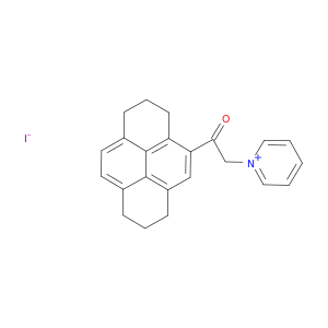 Pyridinium, 1-[2-(1,2,3,6,7,8-hexahydro-4-pyrenyl)-2-oxoethyl]-, iodide
