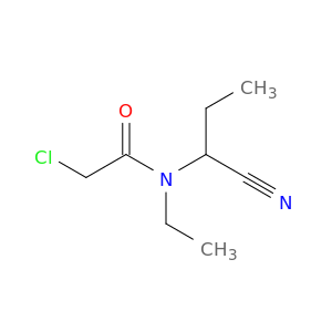Acetamide, 2-chloro-N-(1-cyanopropyl)-N-ethyl-