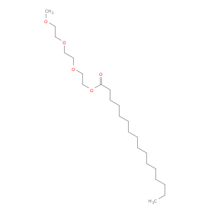 Hexadecanoic acid, 2-[2-(2-methoxyethoxy)ethoxy]ethyl ester