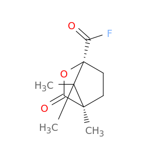 2-Oxabicyclo[2.2.1]heptane-1-carbonylfluoride, 4,7,7-trimethyl-3-oxo-, (1S,4R)-
