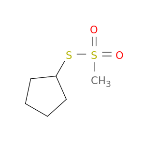 Methanesulfonothioicacid, S-cyclopentyl ester
