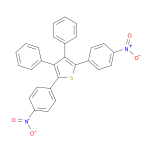 Thiophene, 2,5-bis(4-nitrophenyl)-3,4-diphenyl-