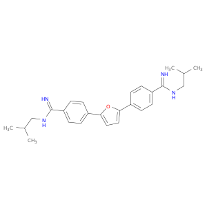 Benzenecarboximidamide, 4,4'-(2,5-furandiyl)bis[N-(2-methylpropyl)-