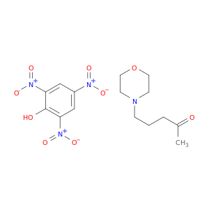 2-Pentanone, 5-(4-morpholinyl)-, compd. with 2,4,6-trinitrophenol (1:1)