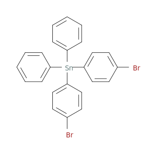 Stannane, bis(4-bromophenyl)diphenyl-
