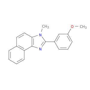 3H-Naphth[1,2-d]imidazole, 2-(3-methoxyphenyl)-3-methyl-