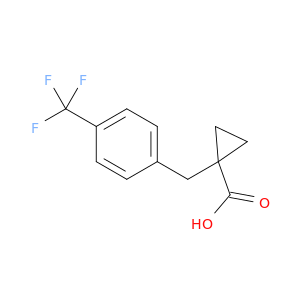 1-{[4-(Trifluoromethyl)phenyl]methyl}cyclopropane-1-carboxylic Acid