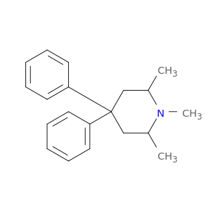 1,2,6-trimethyl-4,4-diphenylpiperidine