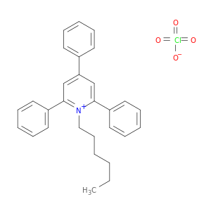 Pyridinium, 1-hexyl-2,4,6-triphenyl-, perchlorate