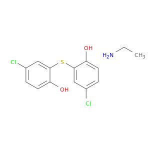 2,2'-sulfanediylbis(4-chlorophenol)- n-methylmethanamine(1:1)