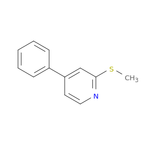 Pyridine, 2-(methylthio)-4-phenyl-
