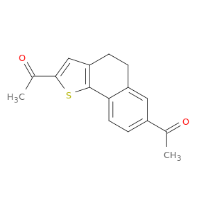 Ethanone, 1,1'-(4,5-dihydronaphtho[1,2-b]thiophene-2,7-diyl)bis-