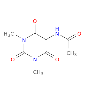 Acetamide, N-(hexahydro-1,3-dimethyl-2,4,6-trioxo-5-pyrimidinyl)-