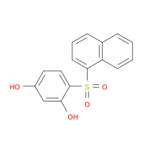1,3-Benzenediol, 4-(1-naphthalenylsulfonyl)-