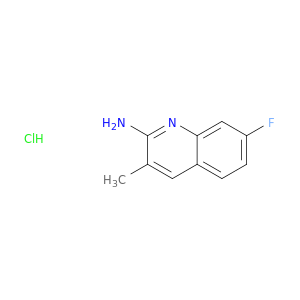 2-Amino-7-fluoro-3-methylquinoline hydrochloride