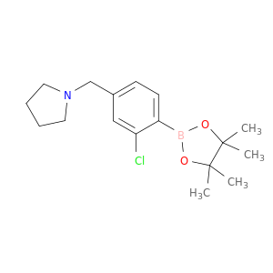2-氯-4-吡咯烷O甲基苯硼酸频那醇酯