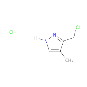 3-(Chloromethyl)-4-methyl-1H-pyrazole hydrochloride
